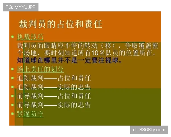 篮球规则详解：裁判判罚流程的标准机制